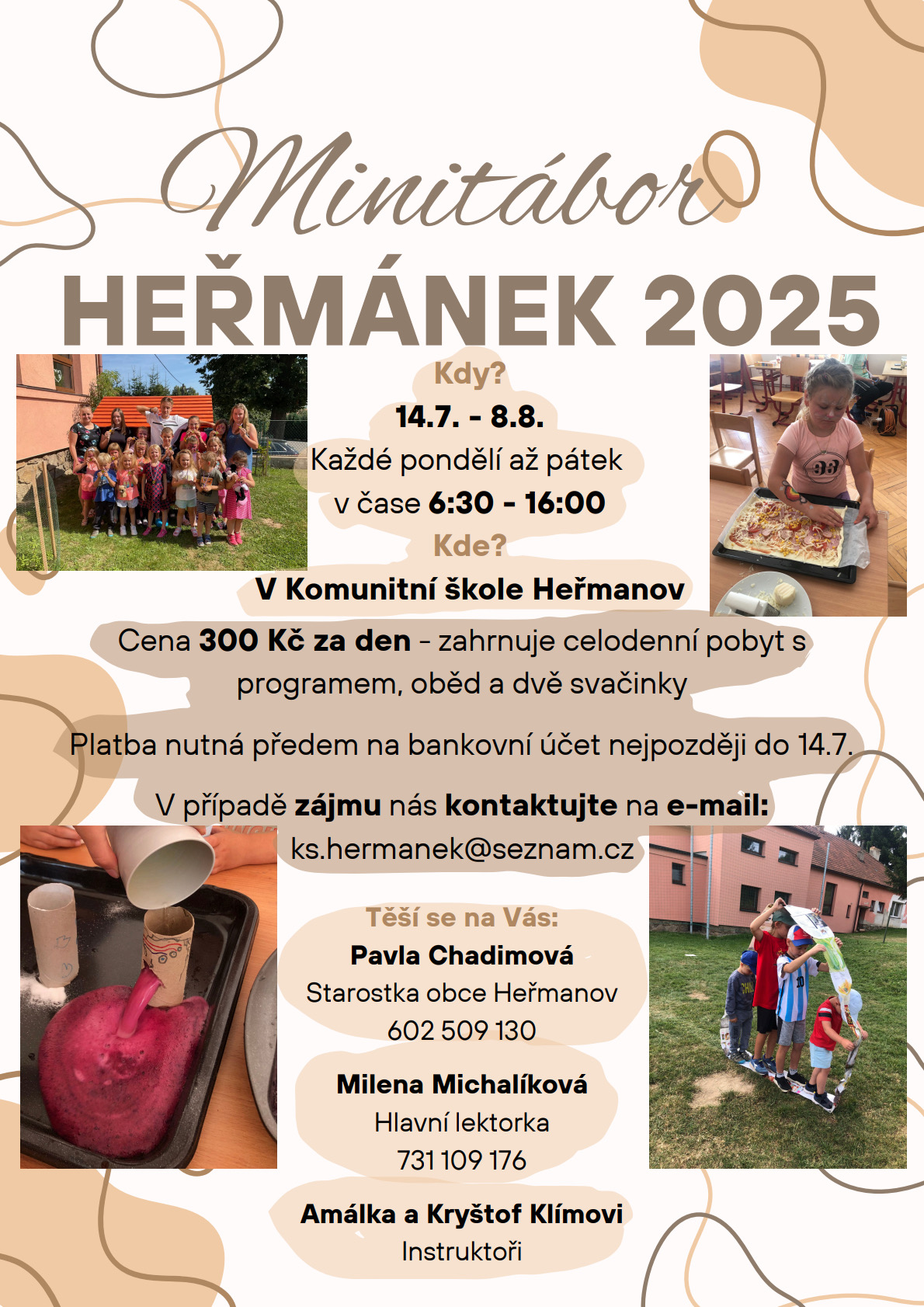 Minitábor Heřmánek 2025